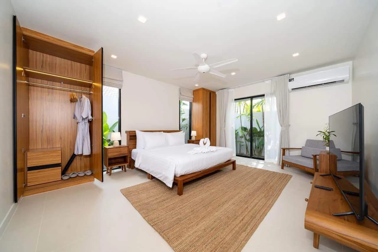 Villa Anchan contemporaine 2 chambres à louer près de Layan Beach — Miniature 3