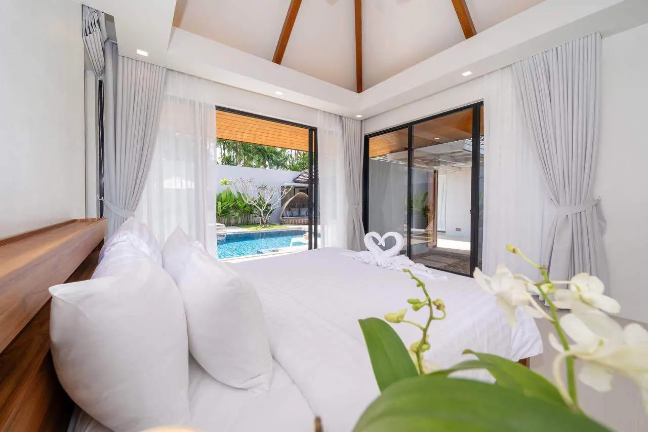 Villa Anchan contemporaine 2 chambres à louer près de Layan Beach — Miniature 11