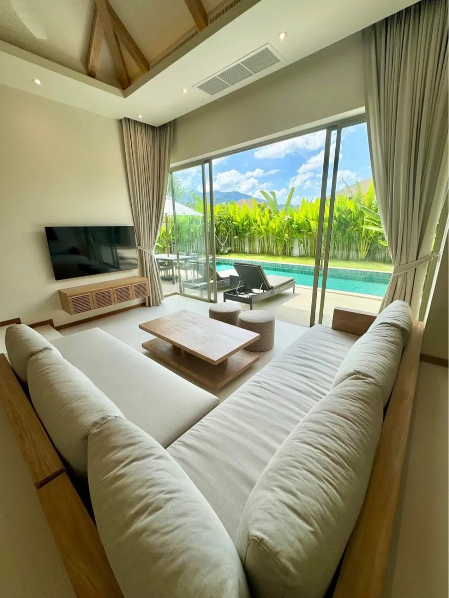 Trichada Breeze – Élégante villa avec piscine 3 chambres à louer à Bang Tao, Phuket — Miniature 6