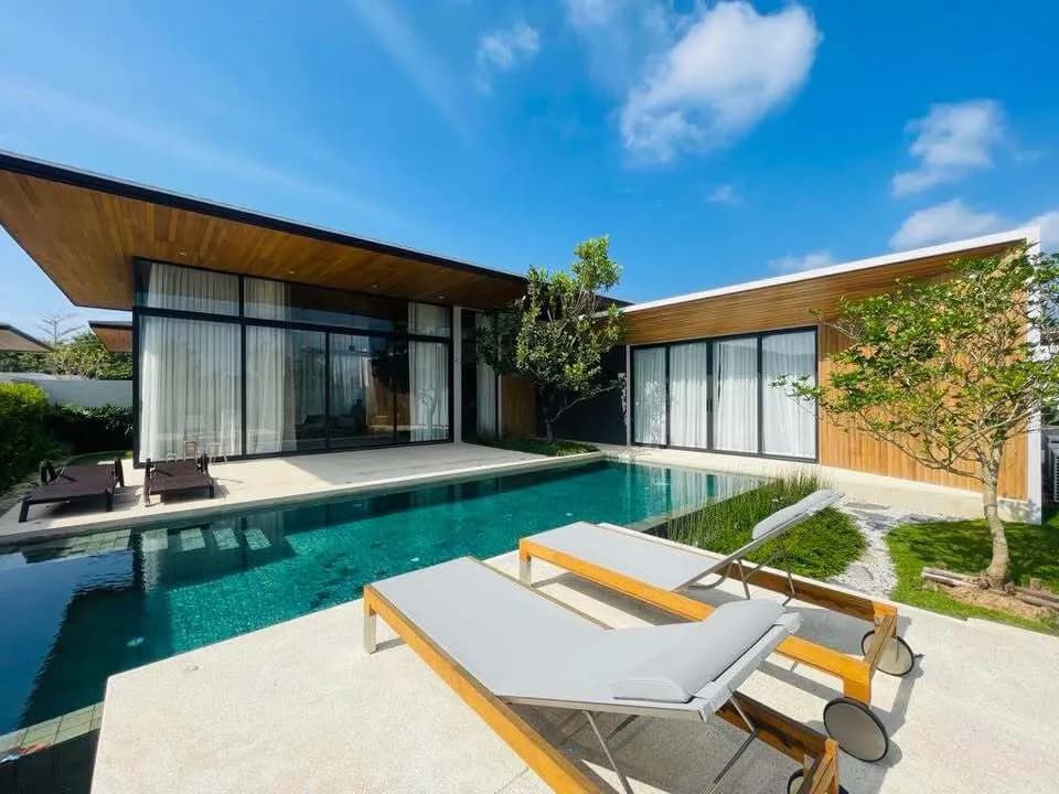 Villa moderne de style zen 3 chambres à louer à PruChampa, Phuket — Miniature 11