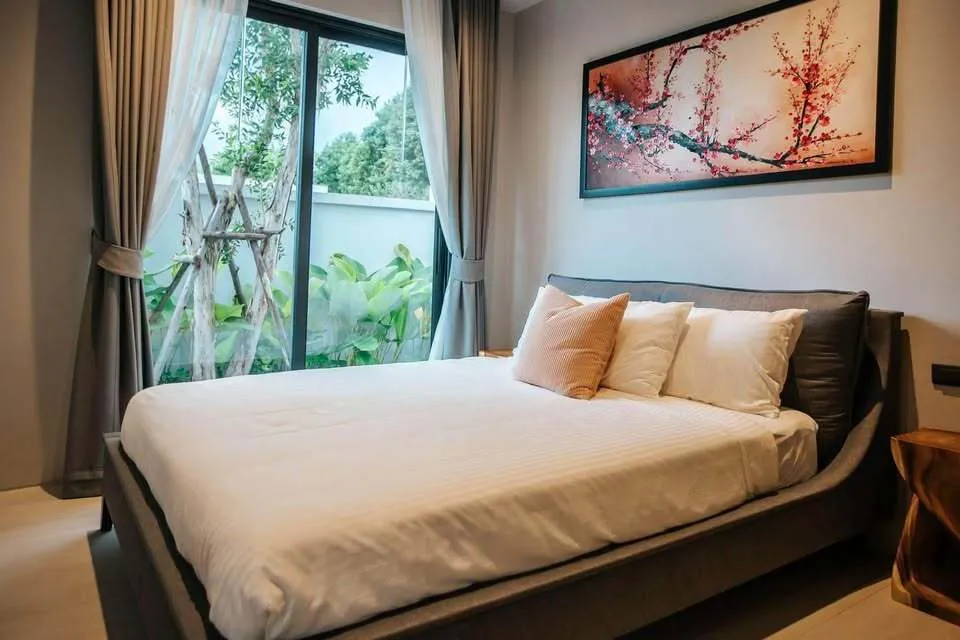 Villa de luxe avec piscine de style loft moderne à louer à Cherngtalay, Phuket — Miniature 19