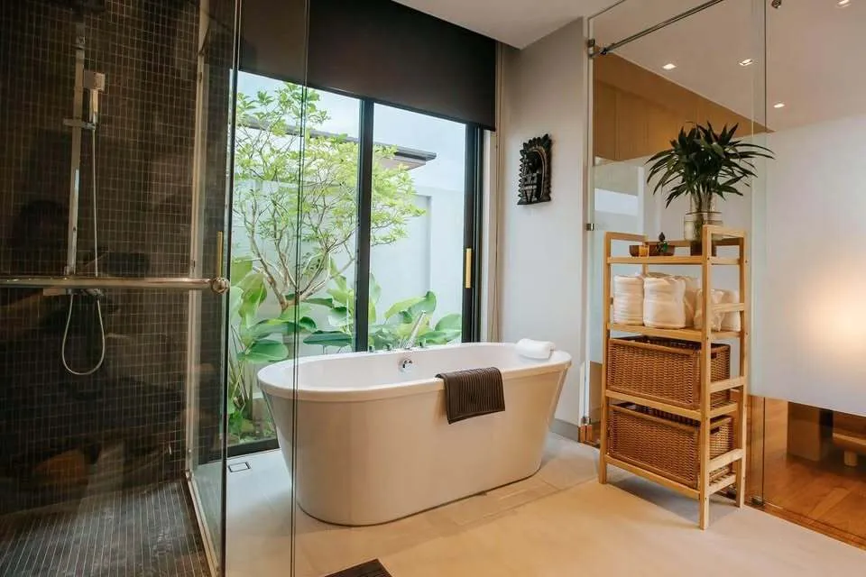 Villa de luxe avec piscine de style loft moderne à louer à Cherngtalay, Phuket — Miniature 22