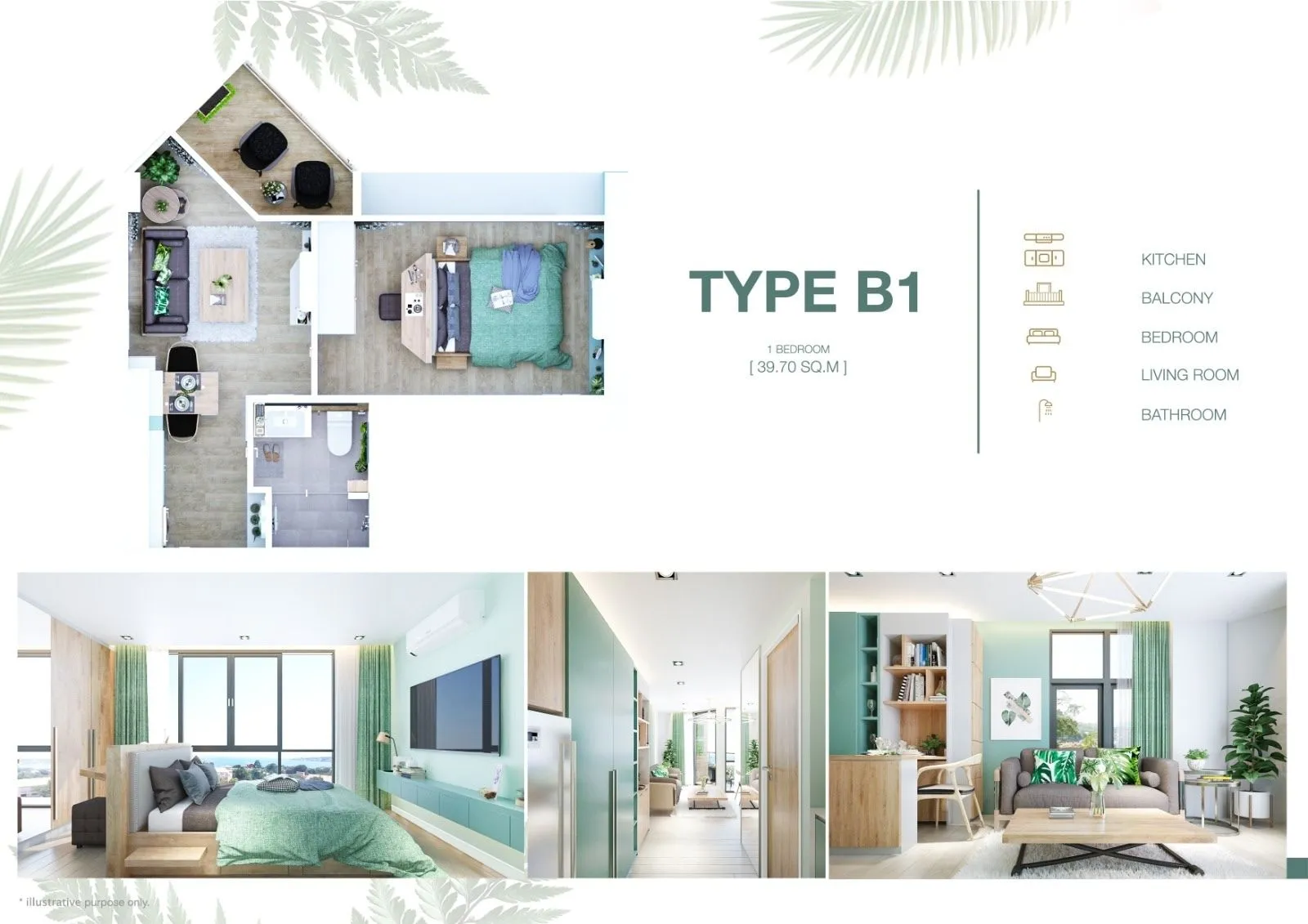 Appartement vue mer à Bang Tao à vendre à Phuket | SD26032508 — Miniature 4