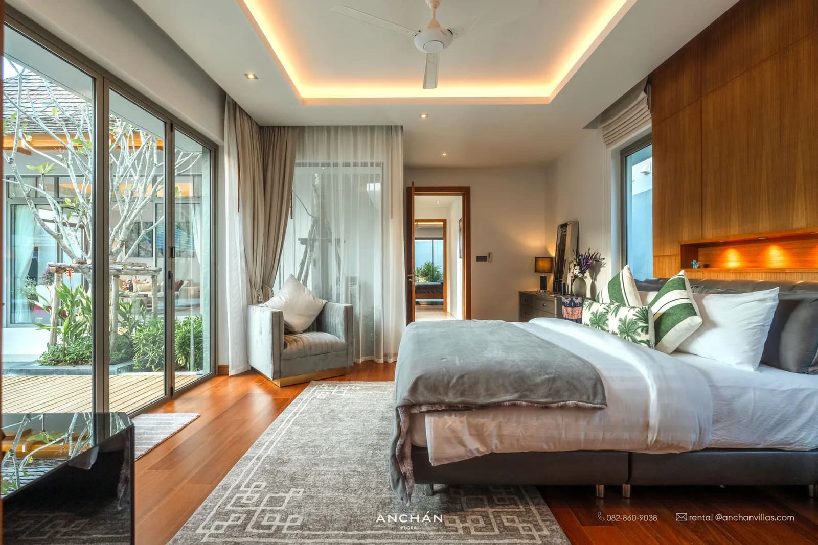Élégante villa avec piscine 2 chambres à louer à Anchan Flora – Art de vivre luxueux à Phuket — Miniature 2