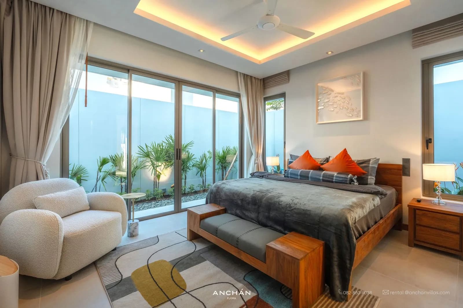 Élégante villa avec piscine 2 chambres à louer à Anchan Flora – Art de vivre luxueux à Phuket — Miniature 5