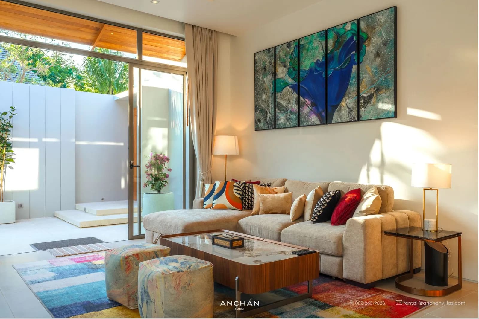 Élégante villa avec piscine 2 chambres à louer à Anchan Flora – Art de vivre luxueux à Phuket — Miniature 10