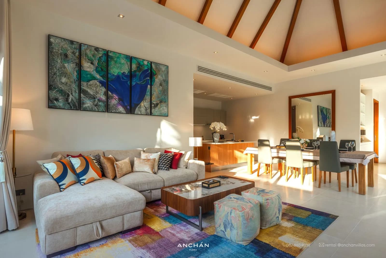 Élégante villa avec piscine 2 chambres à louer à Anchan Flora – Art de vivre luxueux à Phuket — Miniature 12