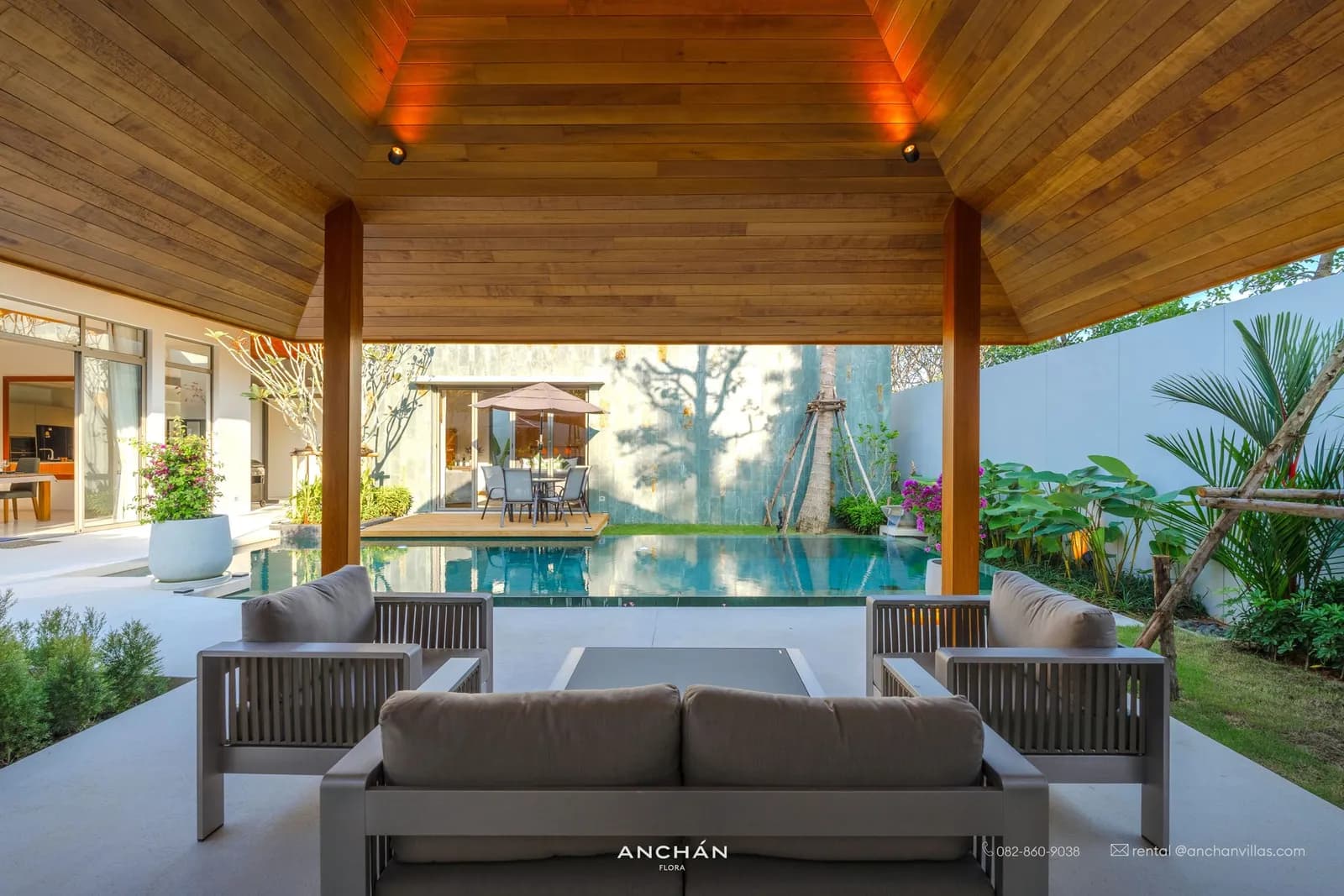 Élégante villa avec piscine 2 chambres à louer à Anchan Flora – Art de vivre luxueux à Phuket — Miniature 13