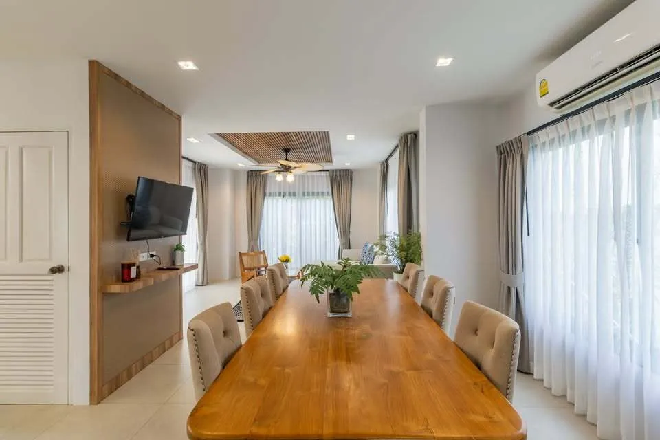 Élégante villa 3 chambres en location longue durée près de Laguna Phuket avec accès piscine — Miniature 22