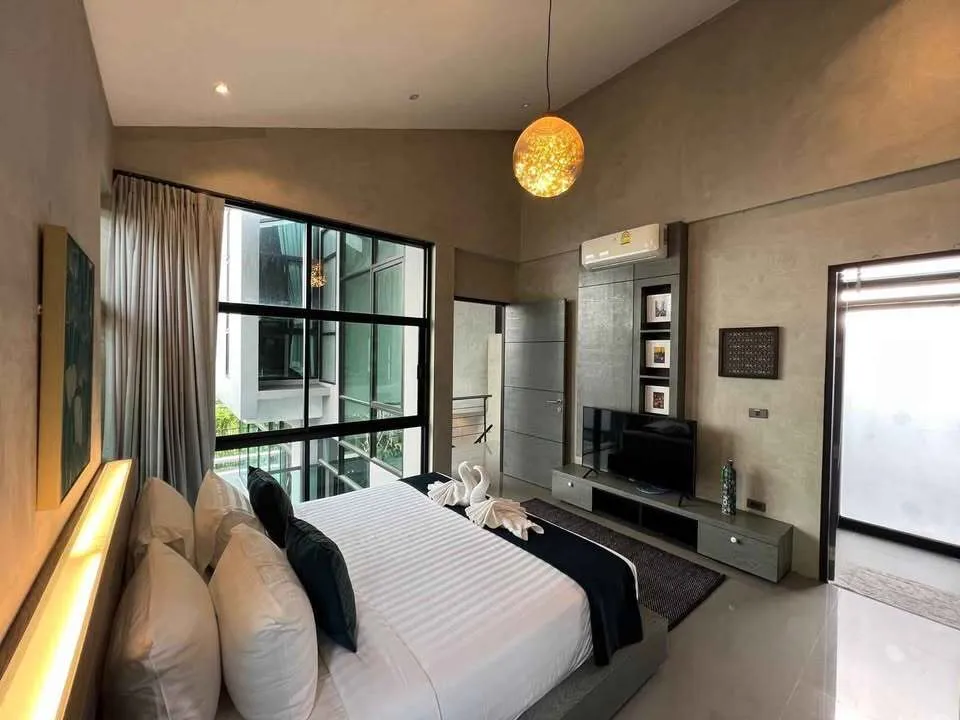 Élégante villa 3 chambres à louer à Wallaya Villas, Choeng Thale, Phuket
