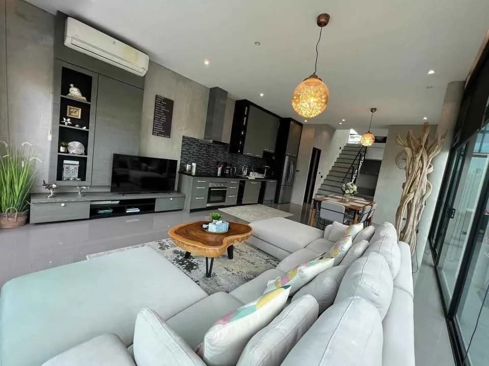 Élégante villa 3 chambres à louer à Wallaya Villas, Choeng Thale, Phuket — Miniature 8