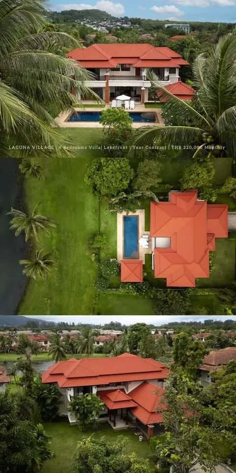 Élégante villa avec piscine 4 chambres à louer à Angsana Laguna Phuket — Miniature 8