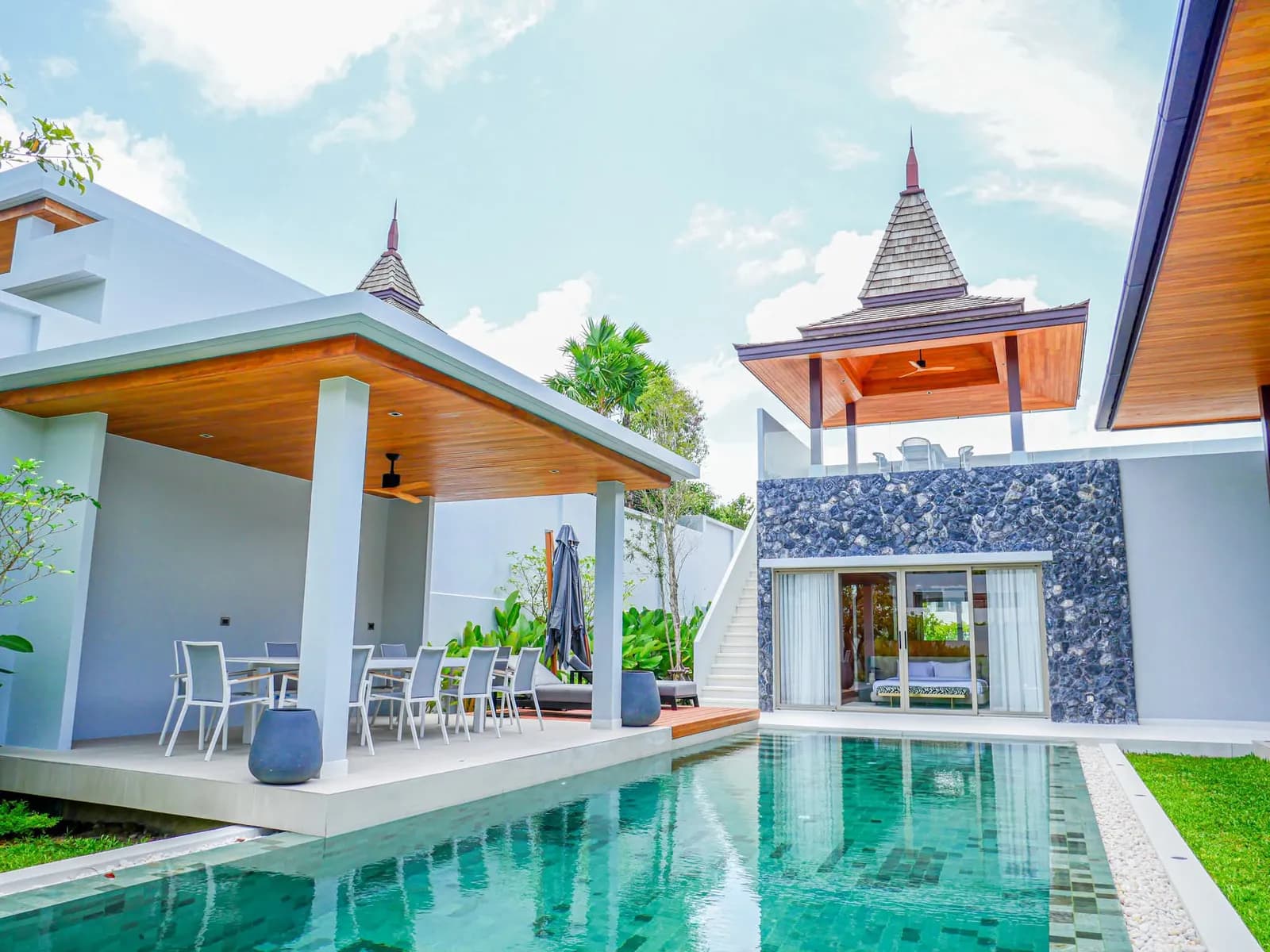 Villa d'angle moderne 4 chambres avec piscine à Botanica Foresta, Phuket | BC06072502 — Miniature 19
