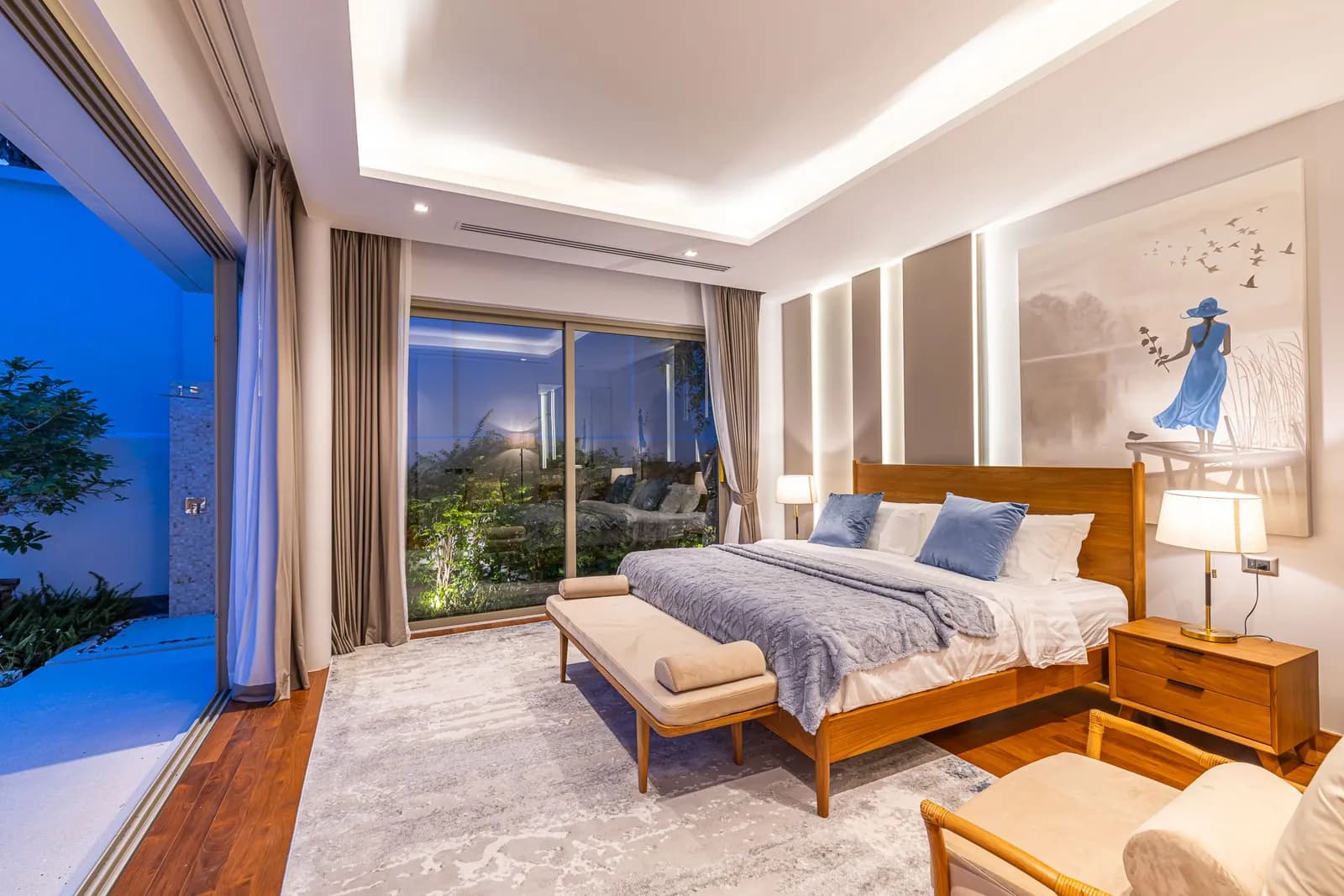 Villa privée neuve avec piscine 4 chambres à louer à Botanica Foresta, Phuket — Miniature 2