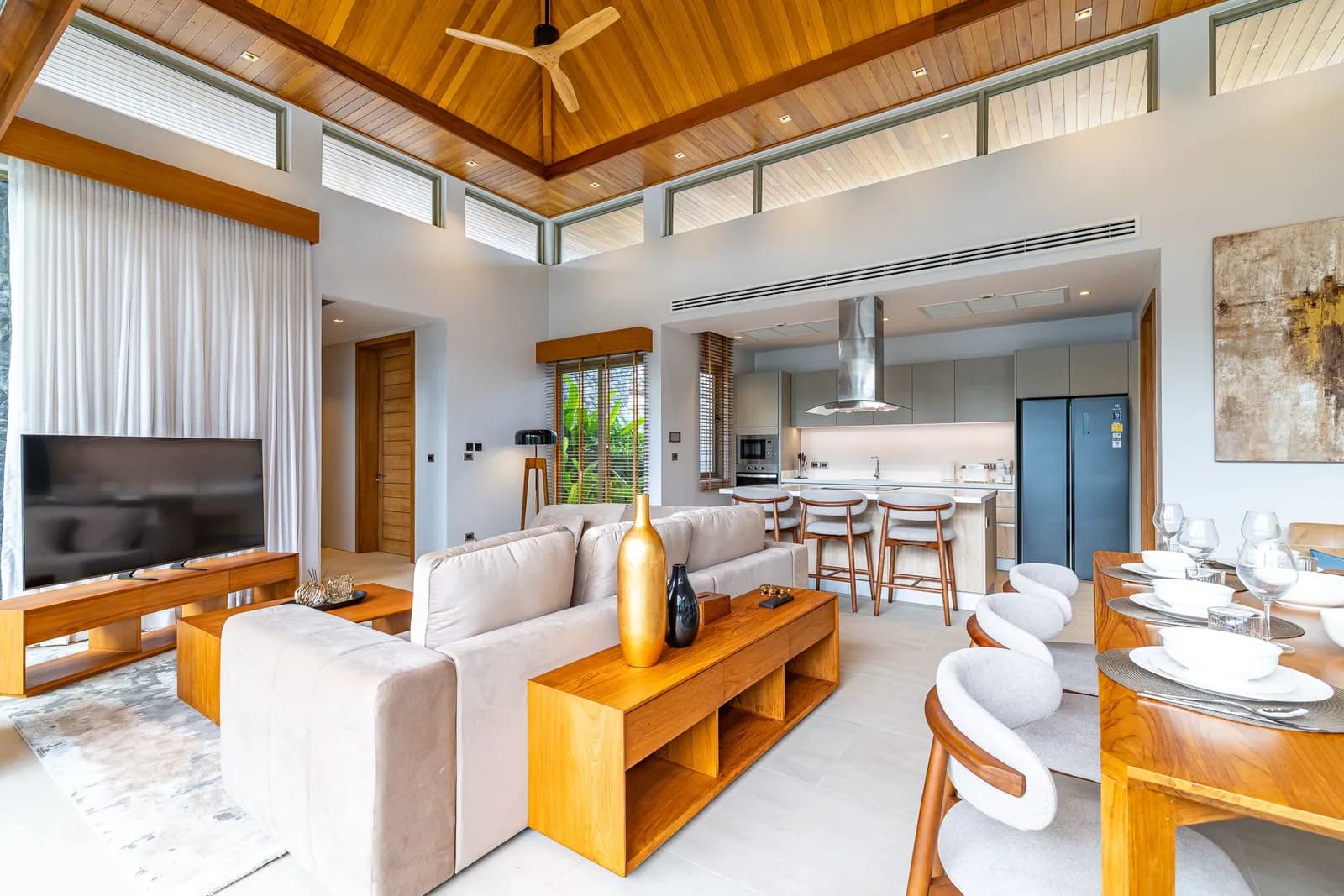 Villa privée neuve avec piscine 4 chambres à louer à Botanica Foresta, Phuket — Miniature 13