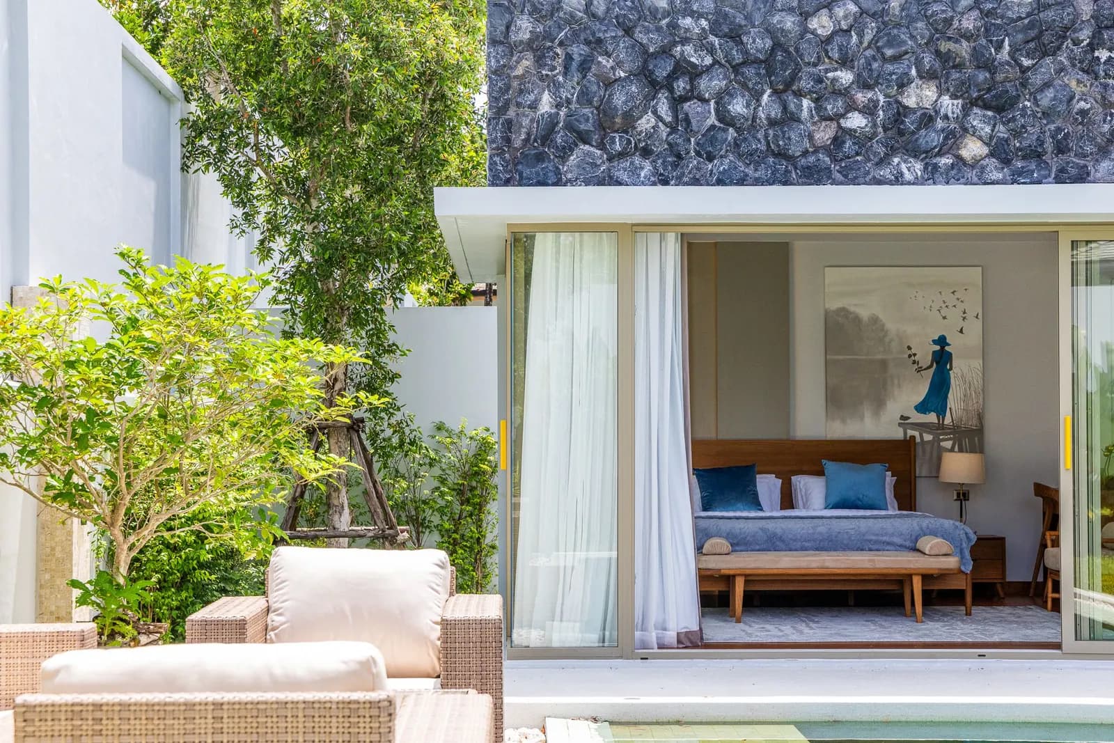 Villa privée neuve avec piscine 4 chambres à louer à Botanica Foresta, Phuket — Miniature 19