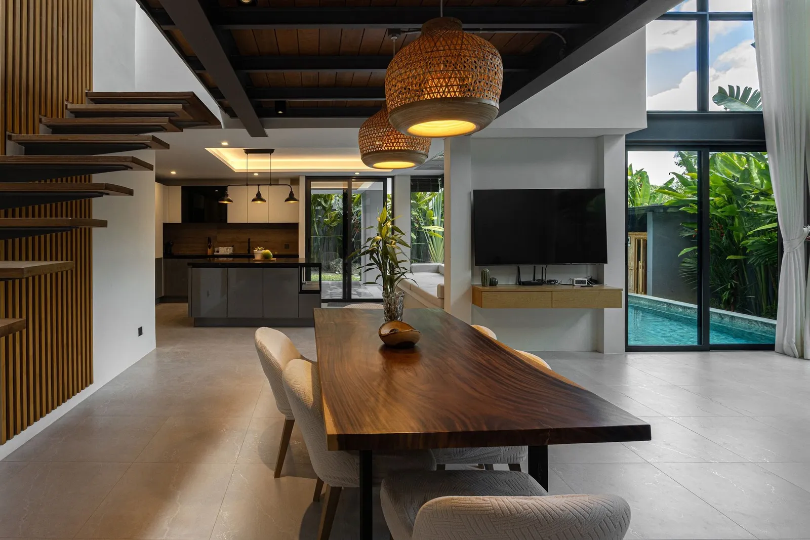 The Riverhouse Villa – Maison moderne 3 chambres avec piscine & sauna à louer à Bang Tao, Phuket — Miniature 27