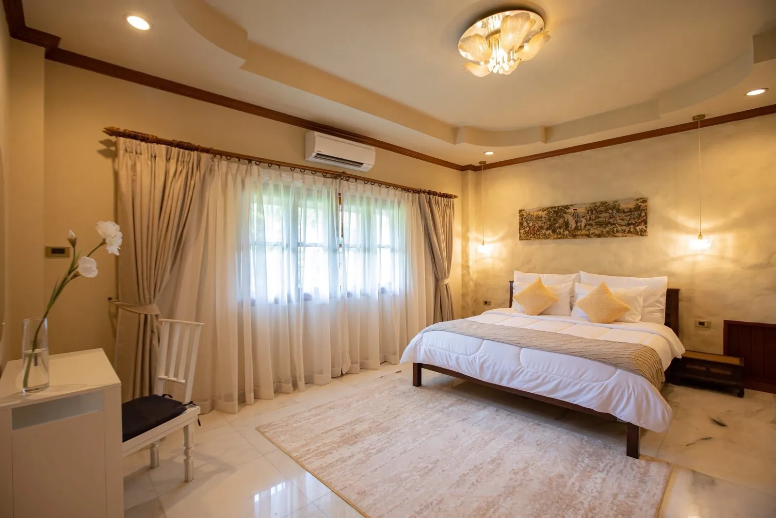 Villa de luxe de style resort 5 chambres à louer à Chalong, Phuket — Miniature 16