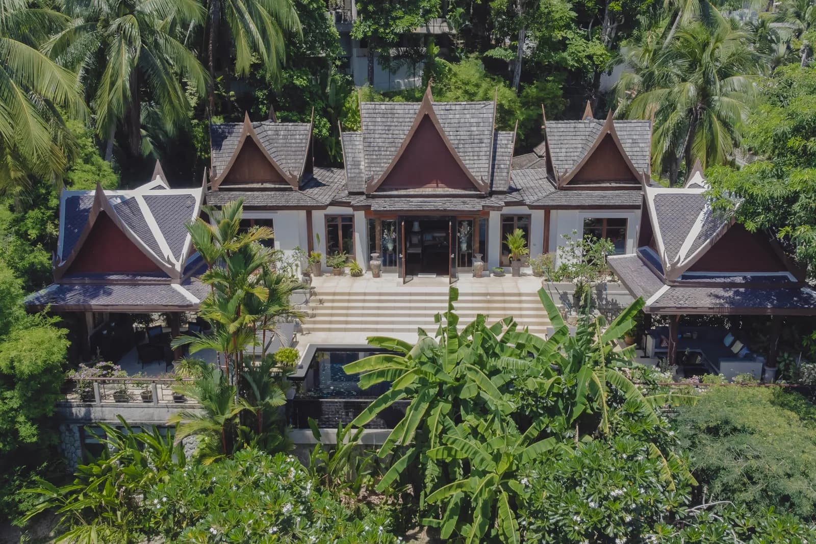Belle villa avec piscine 3 chambres vue mer à Ayara Hilltops Surin, Phuket | BD16022602 — Photo 1