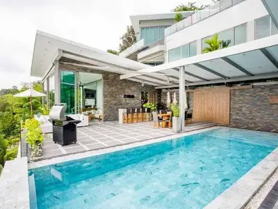 Luxueuse villa 4 chambres – Vue mer – à Pa Khlok
