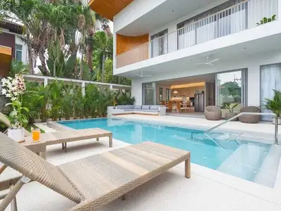 Villa moderne avec piscine privée 3 chambres à Kamala