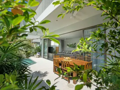 Villa moderne 3 chambres avec piscine privée à louer à Kamala