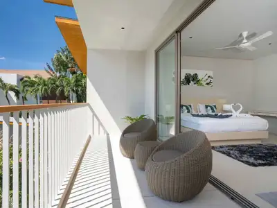 Villa moderne 3 chambres avec piscine privée à louer à Kamala