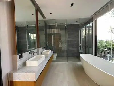 Villa Botanica – 3 chambres neuves avec piscine privée à louer à Choeng Thale