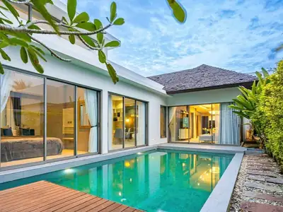 Villa 3 chambres avec piscine privée à louer à Choeng Thale