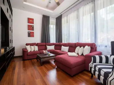 Baan Sawan, villa avec piscine privée 5 chambres vue mer à Rawai