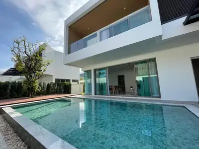 Villa avec piscine 3 chambres à louer près de la BISP – à Ratsada, Mueang Phuket