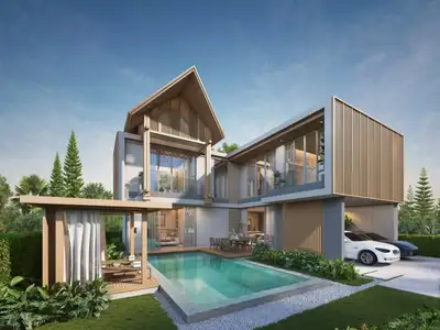 Villa 4 chambres sur 2 niveaux de 423 m² avec piscine privée à vendre à Bang Tao, Phuket