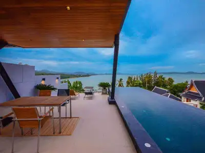 Seaview Aqua Villa – 3 chambres avec piscine privée à louer à Rawai