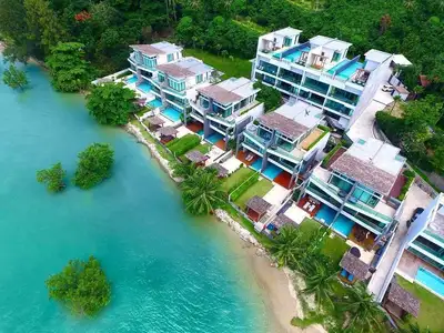Villa vue mer 5 chambres avec piscine privée à louer à Rawai