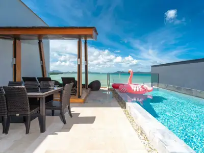 Villa vue mer 5 chambres avec piscine privée à louer à Rawai