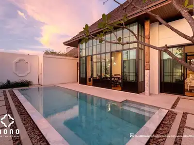 Mono – Villa 2 chambres avec piscine privée à louer à Choeng Thale