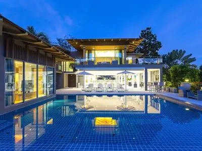 La Coline – Villa vue mer 5 chambres avec piscine privée à Layan Hill