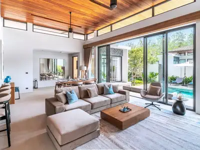 Botanica Modern Loft – Villa 3 chambres avec piscine privée à Choeng Thale