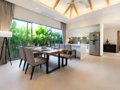 Trichada Villa – 3 chambres avec piscine privée à louer à Choeng Thale