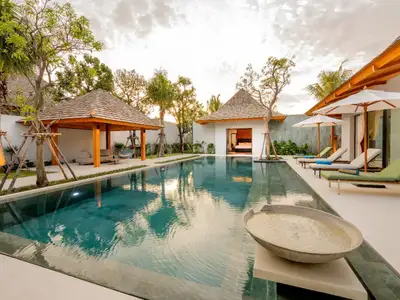 Anchan Tropicana – 4 chambres avec piscine privée à louer à Choeng Thale