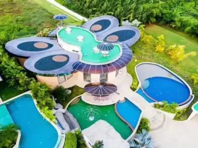 Villa 4 chambres avec vue montagne à Ban Tha Maphrao, Phuket