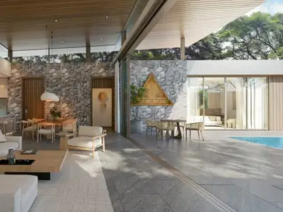 Mono Champaca Villas, Phuket : villas avec piscine exclusives à vendre à Layan – Nai Thon Beach