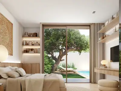Mono Champaca Villas, Phuket : villas avec piscine exclusives à vendre à Layan – Nai Thon Beach
