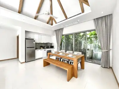 Trichada Tropical – 3 chambres avec piscine privée à louer à Choeng Thale