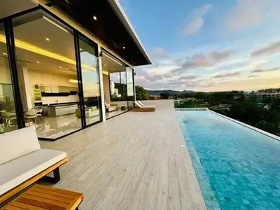 Villa de luxe à Layan à vendre à Phuket, vue mer, 5 chambres & emplacement de choix | SD04082507