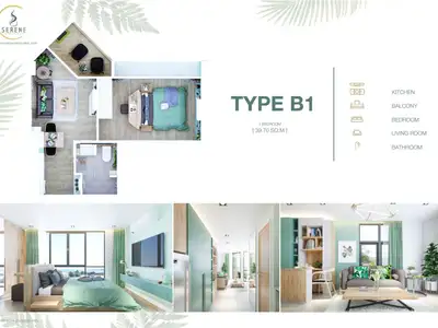 Serene Condominium : appartement neuf 1 chambre à vendre à Surin, Phuket | SD14082551