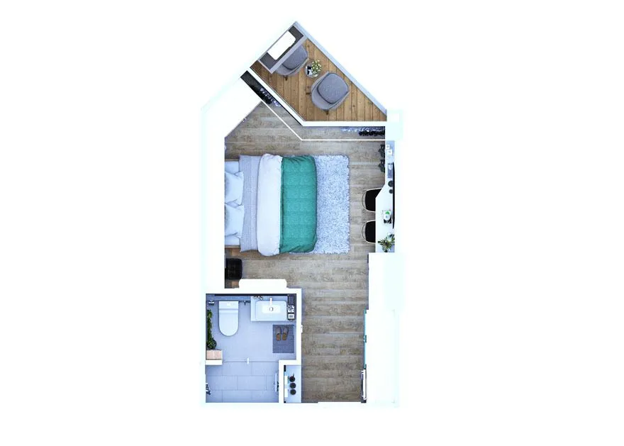 Serene Condominium Phuket – Élégant studio à vendre | SD14082504