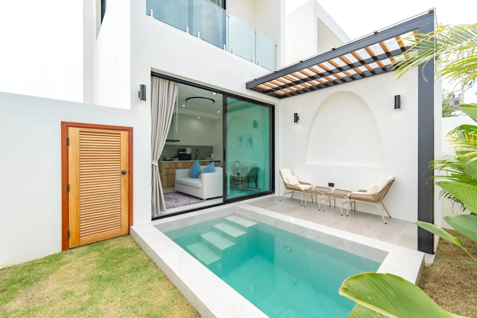Sunrise Palm Choeng Thale Phuket – Villa avec piscine 1 chambre à louer | SD17023602